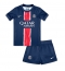 Paris Saint-Germain Thuis tenue Kids 2024-25 Korte Mouwen (+ broek)