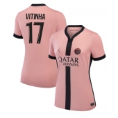 Paris Saint-Germain Vitinha #17 Derde tenue Dames 2024-25 Korte Mouwen