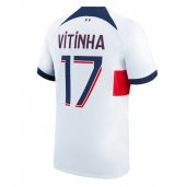 Paris Saint-Germain Vitinha #17 Uit tenue 2023-24 Korte Mouwen