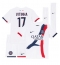 Paris Saint-Germain Vitinha #17 Uit tenue Kids 2024-25 Korte Mouwen (+ broek)