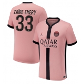 Paris Saint-Germain Warren Zaire-Emery #33 Derde tenue 2024-25 Korte Mouwen