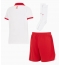 Polen Thuis tenue Kids EK 2024 Korte Mouwen (+ broek)