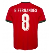 Portugal Bruno Fernandes #8 Thuis tenue EK 2024 Korte Mouwen