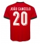 Portugal Joao Cancelo #20 Thuis tenue EK 2024 Korte Mouwen