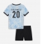 Portugal Joao Cancelo #20 Uit tenue Kids EK 2024 Korte Mouwen (+ broek)