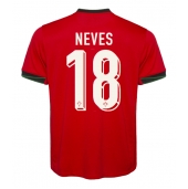 Portugal Ruben Neves #18 Thuis tenue EK 2024 Korte Mouwen