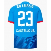 RB Leipzig Castello Lukeba #23 Derde tenue 2023-24 Korte Mouwen