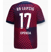 RB Leipzig Lois Openda #17 Uit tenue 2023-24 Korte Mouwen