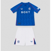 Rangers Thuis tenue Kids 2024-25 Korte Mouwen (+ broek)