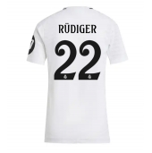 Real Madrid Antonio Rudiger #22 Thuis tenue Dames 2024-25 Korte Mouwen