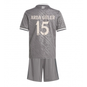 Real Madrid Arda Guler #15 Derde tenue Kids 2024-25 Korte Mouwen (+ broek)