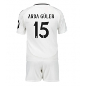 Real Madrid Arda Guler #15 Thuis tenue Kids 2024-25 Korte Mouwen (+ broek)