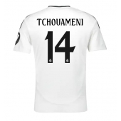 Real Madrid Aurelien Tchouameni #14 Thuis tenue 2024-25 Korte Mouwen