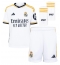 Real Madrid Aurelien Tchouameni #14 Thuis tenue Kids 2024-25 Korte Mouwen (+ broek)