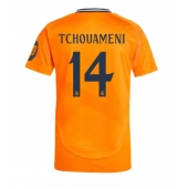 Real Madrid Aurelien Tchouameni #14 Uit tenue 2024-25 Korte Mouwen