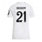 Real Madrid Brahim Diaz #21 Thuis tenue Dames 2024-25 Korte Mouwen