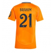 Real Madrid Brahim Diaz #21 Uit tenue Dames 2024-25 Korte Mouwen