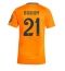 Real Madrid Brahim Diaz #21 Uit tenue Dames 2024-25 Korte Mouwen