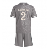 Real Madrid Daniel Carvajal #2 Derde tenue Kids 2024-25 Korte Mouwen (+ broek)