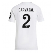 Real Madrid Daniel Carvajal #2 Thuis tenue Dames 2024-25 Korte Mouwen