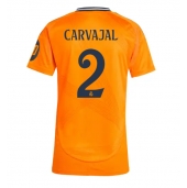 Real Madrid Daniel Carvajal #2 Uit tenue Dames 2024-25 Korte Mouwen