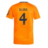 Real Madrid David Alaba #4 Uit tenue 2024-25 Korte Mouwen