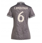 Real Madrid Eduardo Camavinga #6 Derde tenue Dames 2024-25 Korte Mouwen