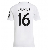 Real Madrid Endrick #16 Thuis tenue Dames 2024-25 Korte Mouwen