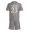 Real Madrid Ferland Mendy #23 Derde tenue Kids 2024-25 Korte Mouwen (+ broek)