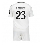 Real Madrid Ferland Mendy #23 Thuis tenue Kids 2024-25 Korte Mouwen (+ broek)