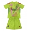 Real Madrid Keeper Derde tenue Kids 2024-25 Korte Mouwen (+ broek)