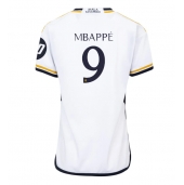 Real Madrid Kylian Mbappe #9 Thuis tenue Dames 2023-24 Korte Mouwen