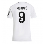 Real Madrid Kylian Mbappe #9 Thuis tenue Dames 2024-25 Korte Mouwen