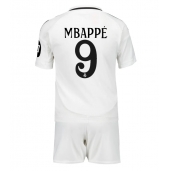 Real Madrid Kylian Mbappe #9 Thuis tenue Kids 2024-25 Korte Mouwen (+ broek)