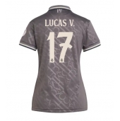 Real Madrid Lucas Vazquez #17 Derde tenue Dames 2024-25 Korte Mouwen