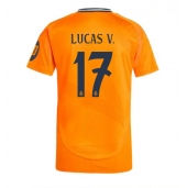 Real Madrid Lucas Vazquez #17 Uit tenue 2024-25 Korte Mouwen