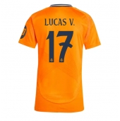 Real Madrid Lucas Vazquez #17 Uit tenue Dames 2024-25 Korte Mouwen