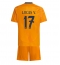 Real Madrid Lucas Vazquez #17 Uit tenue Kids 2024-25 Korte Mouwen (+ broek)