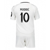 Real Madrid Luka Modric #10 Thuis tenue Kids 2024-25 Korte Mouwen (+ broek)