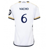 Real Madrid Nacho Fernandez #6 Thuis tenue Dames 2023-24 Korte Mouwen