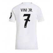 Real Madrid Vinicius Junior #7 Thuis tenue Dames 2024-25 Korte Mouwen