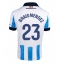 Real Sociedad Brais Mendez #23 Thuis tenue 2023-24 Korte Mouwen