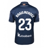 Real Sociedad Brais Mendez #23 Uit tenue 2023-24 Korte Mouwen