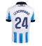 Real Sociedad Robin Le Normand #24 Thuis tenue 2023-24 Korte Mouwen