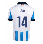 Real Sociedad Takefusa Kubo #14 Thuis tenue 2023-24 Korte Mouwen