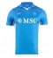 SSC Napoli David Neres #7 Thuis tenue 2024-25 Korte Mouwen