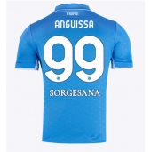 SSC Napoli Frank Anguissa #99 Thuis tenue 2024-25 Korte Mouwen