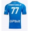 SSC Napoli Khvicha Kvaratskhelia #77 Thuis tenue 2023-24 Korte Mouwen