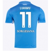 SSC Napoli Romelu Lukaku #11 Thuis tenue 2024-25 Korte Mouwen