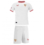 Sevilla Thuis tenue Kids 2024-25 Korte Mouwen (+ broek)